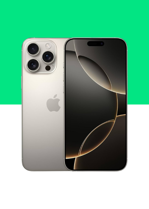 iPhone 16 Pro Max 256GB – Unlimited 5G, UK Calls & EU Roaming | £70+VAT |  Powered by O2 (Plan.com)