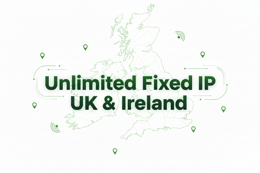 Unlimited 5G Fixed IP SIM - Static IPv4 | Three UK & Ireland- GleeSim