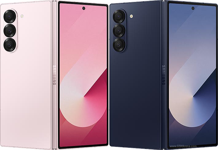 Samsung Galaxy Z Fold6 5G (SM-F956) Dual SIM – 256GB / 512GB – Silver, Navy, Pink | Gleesim UK