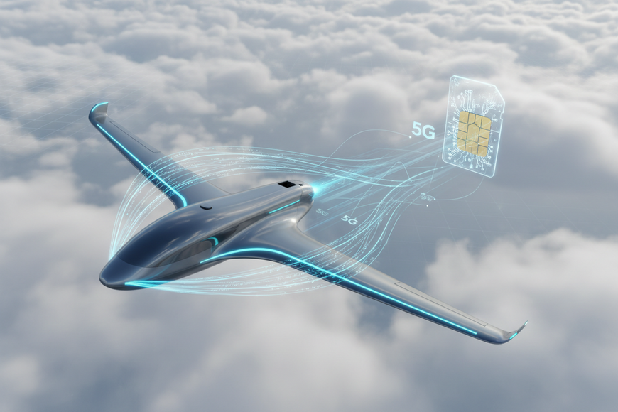 5G connectivity with UAV- Drones eSIM & IoT sim card