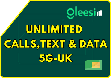 5G Unlimited calls, text, & data UK 5G speed-£12.58 Each Month