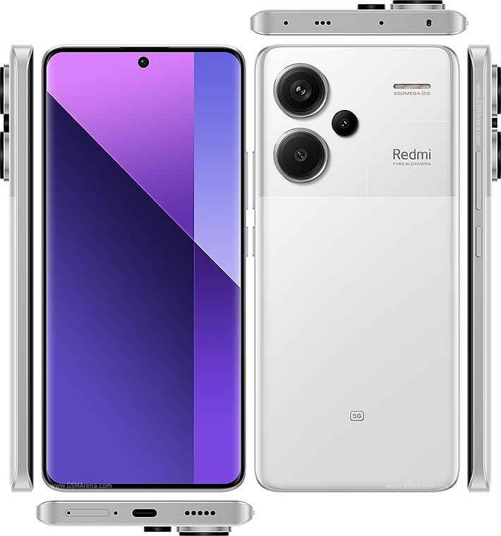 Xiaomi Redmi Note 13 Pro+ 5G – Midnight Black (12GB RAM, 512GB Storage, SIM Free, UK Spec)